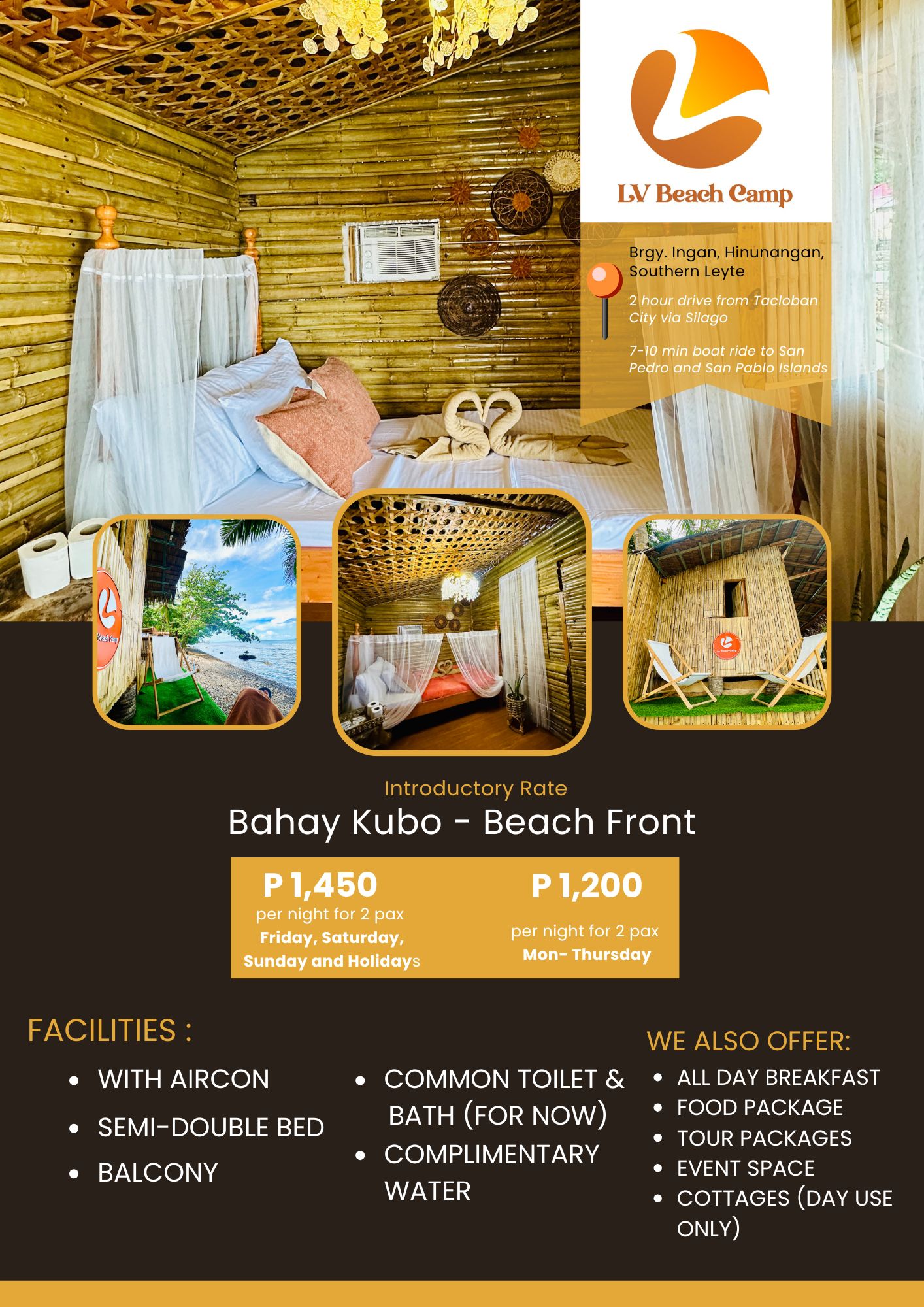 Bahay Kubo Beach Front